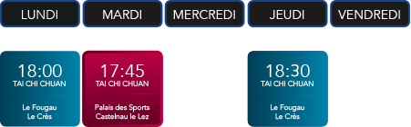 Horaires 2022